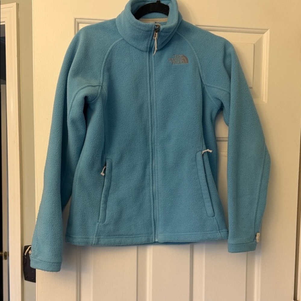 The North Face Kids Light Blue Fleece Jacket